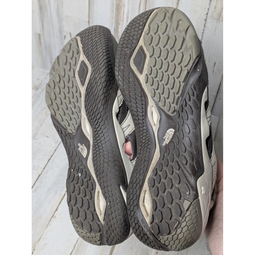 The North Face Women's HEDGEFROG X2 Hiking Water Sandal Shoes Size 7.5 Tan Brown - Picture 6 of 7